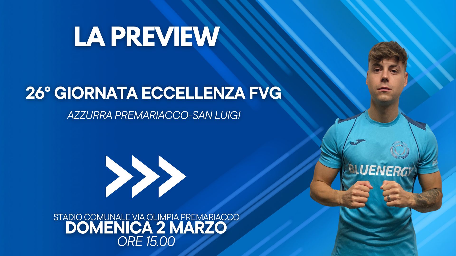 Eccellenza FVG, Azzurra Premariacco-San Luigi: la preview della 26ª giornata